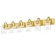 preview thumbnail 103 of 105, Bathroom Vanity Light Fixtures - Farmhouse Wall Light for Bathroom 6-Light - Brushed Gold