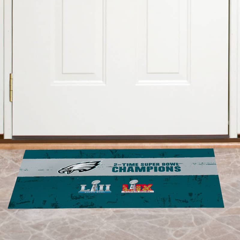 NFL Super Bowl Champs Washable Rug