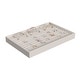 preview thumbnail 6 of 9, ClosetMaid Gray Velvet 3-Piece Jewelry Tray Set