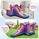 preview thumbnail 9 of 9, 7-in-1 Kids Inflatable Bounce House with Long Slide and 735W Blower - 11ft x 10ft x 7.5ft (L x W x H)