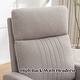 preview thumbnail 42 of 84, HOMYKA Swivel Glider Rocker Accent Chair for Nursery with Side Pocket