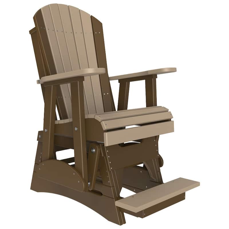 Poly Lumber Adirondack Balcony Glider
