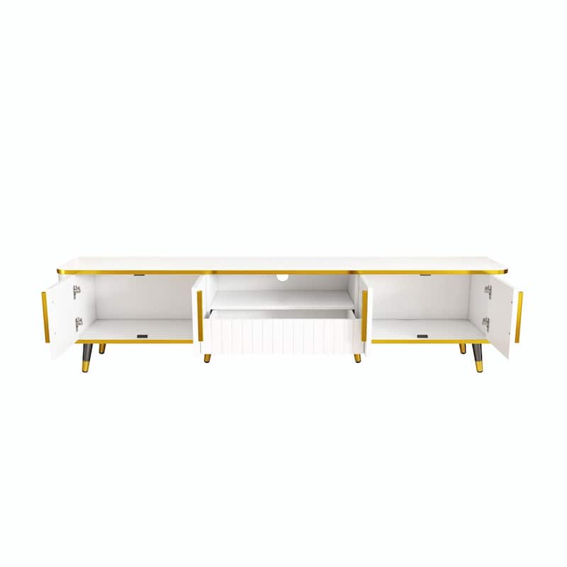 Luxury Minimalist TV Stand for TVs Up to 85"