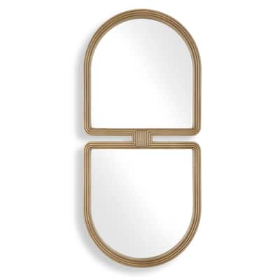 Uttermost 08282 Jacques 22"W x 47-1/2"H Arched Flat Wood Framed Accent