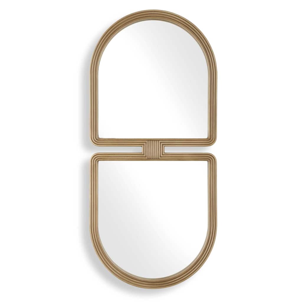 Uttermost 08282 Jacques 22"W x 47-1/2"H Arched Flat Wood Framed Accent