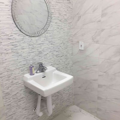 The Tile Life Carmine 8x20 Brick Ceramic Wall Tile