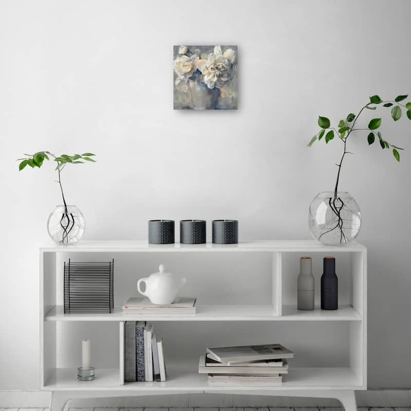 Potted Petals By Studio Arts Canvas Art Print