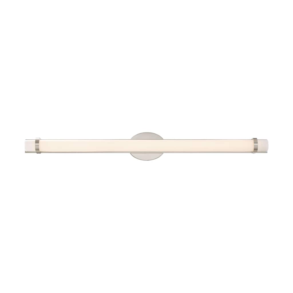 Slice 36 in. LED Vanity Fixture Polished Nickel Finish - Polished Nickel