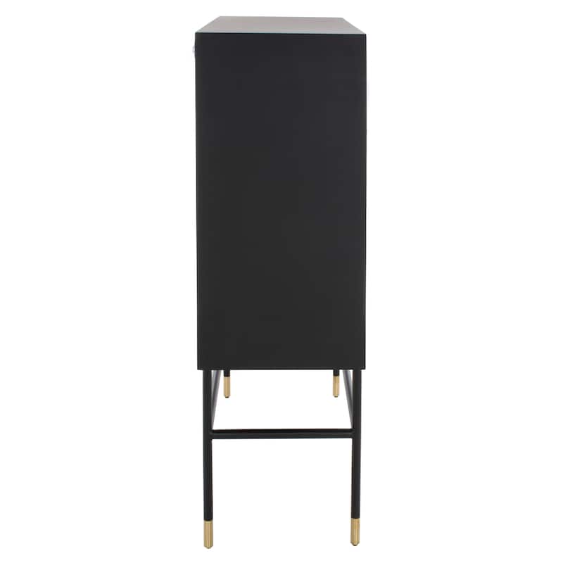SAFAVIEH COUTURE Kimori 3 Shelf Bar Cabinet - 39"W x 18"D x 55"H