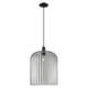 Option Matte Black / Light Smoke Shade