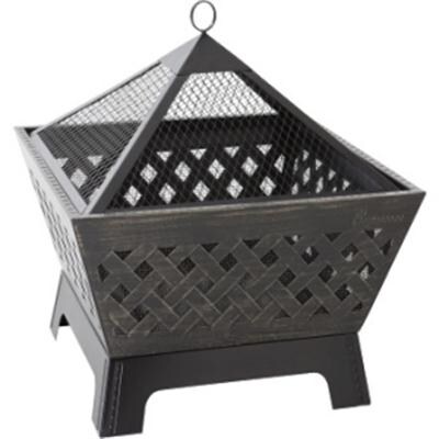 Shop Landmann 25282 Barrone Fire Pit With Cover, 26-Inch ...