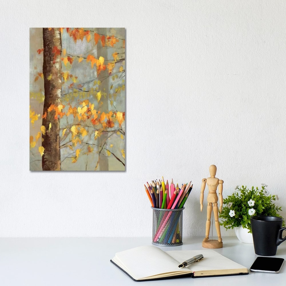 iCanvas "Golden Branches I" by Allison Pearce Canvas Print