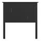preview thumbnail 2 of 6, Mercer Mission Transitional Black Panel Headboard by iNSPIRE Q Classic