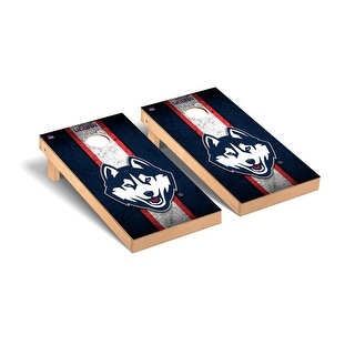 Connecticut UCONN Huskies Vintage Cornhole Board Set