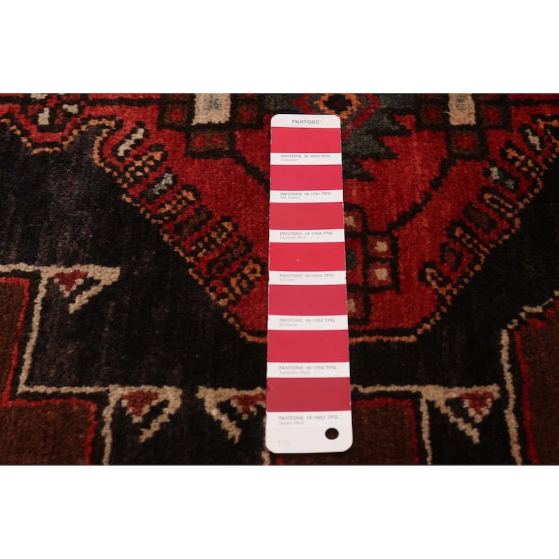 ECARPETGALLERY Hand-knotted Anadol Red Wool Rug - 3'7 x 10'4