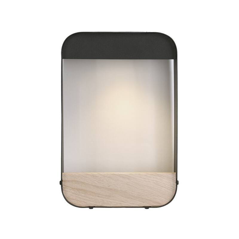 4 Pack Solar Rectangle Frame Integrated LED Sensor Outdoor Wall Light