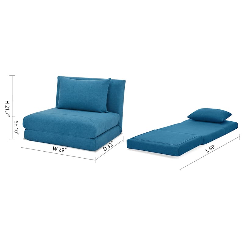 Artdeco Home - Porch & Den Marylee Convertible Chair