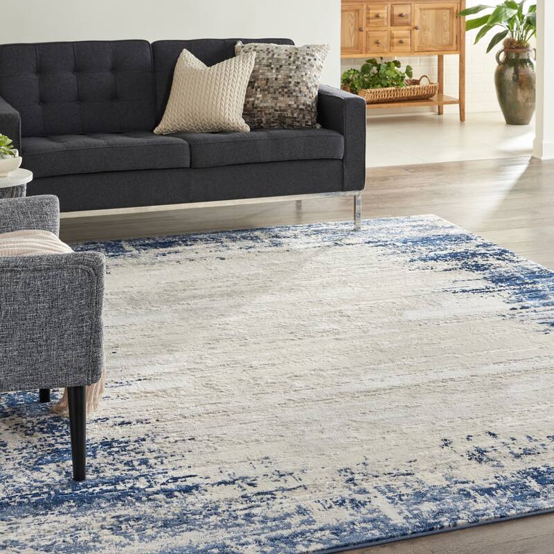Nourison Cyrus Modern Abstract Area Rug