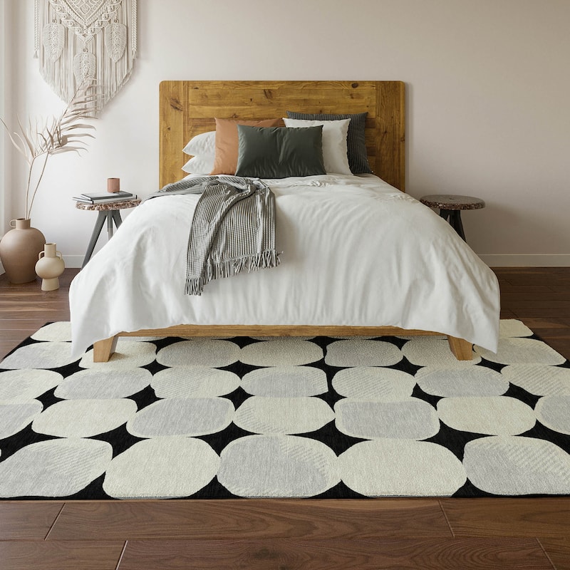 Premium Washable Super Soft Mid Century Modern Mayfield Rug