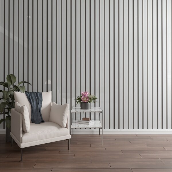 94-in H x 1/8-in T Adjustable Acrylic Slat Wall Panel Kit - Bed