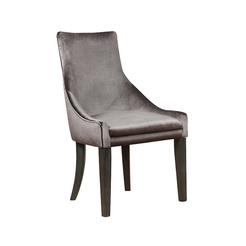 Rexford Traditional Demi-wing Upholstered Chairs (Set of 2)