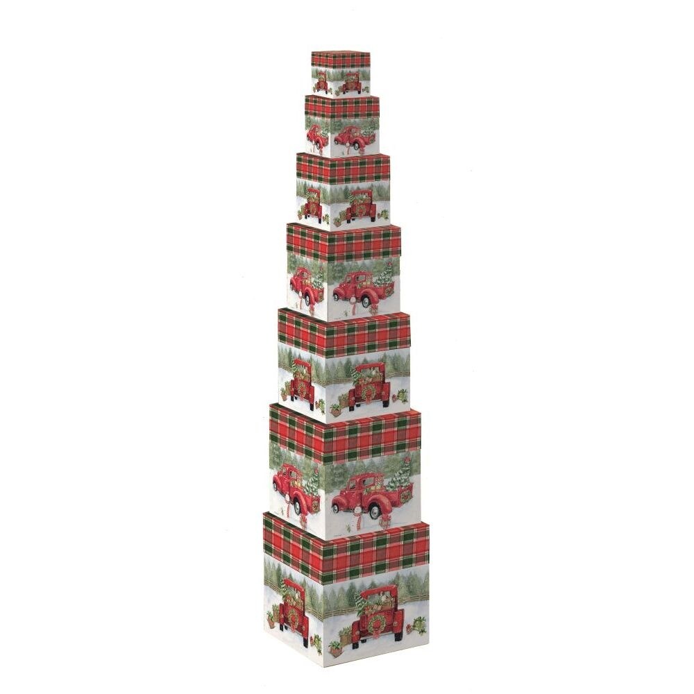 Shop Santa S Truck Decorative Boxes By Lang Companies Free