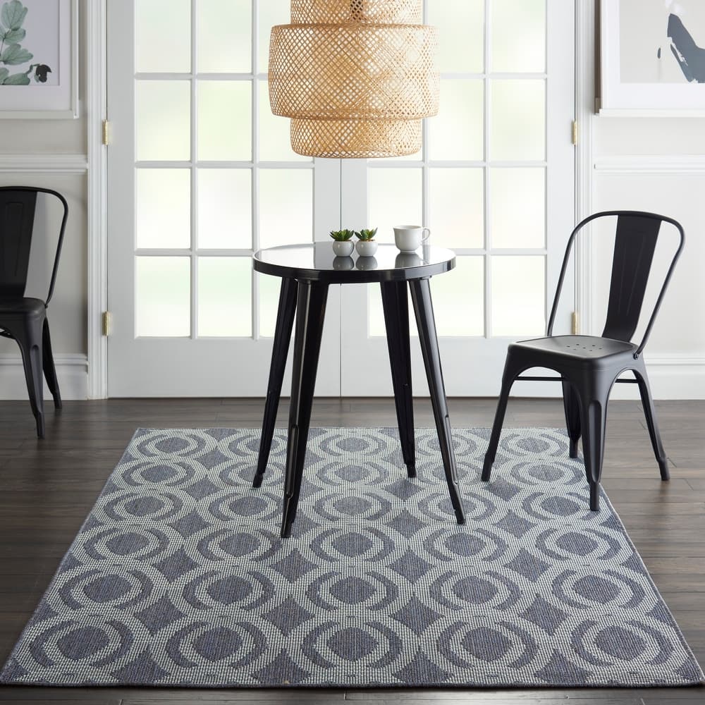 Porch & Den Goboes Geometric Indoor/Outdoor Area Rug