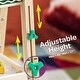 preview thumbnail 4 of 5, Crayola Kids Mini Dual Sided Wooden Art Easel w/ Chalkboard & Dry Erase Supplies - 10