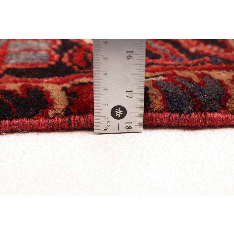 ECARPETGALLERY Hand-knotted Sarabi Red Wool Rug - 9'11 x 12'7