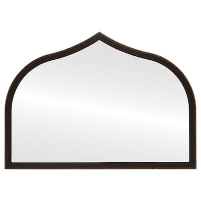 Van Buren Framed Mantel Mirror - Teardrop Cathedral - 38.4x27.4