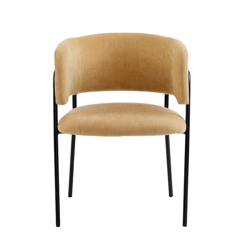 Upholstered Arm Chair Dining Chair Set of 2