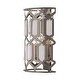 preview thumbnail 5 of 4, Minka Lavery 3582 Hexly 16" Tall Wall Sconce with Crystal Panel and