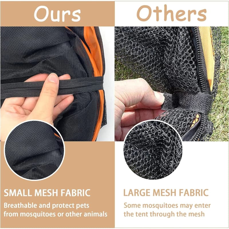 ColourTreeUSA Portable Pet Outdoor Cat Playpen Collapsible Tent Tunnel Compound House