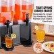 preview thumbnail 47 of 61, Beverage Dispenser with Spigot and Lid, Iced Tea Lemonade Juice Water Dispenser