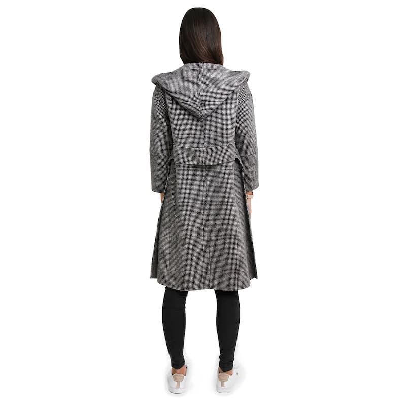Walk This Way Wool Blend Oversized Coat