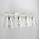 preview thumbnail 23 of 22, Jayne 4-light Bath/ Vanity Fixture w/ Clear Seeded Glass