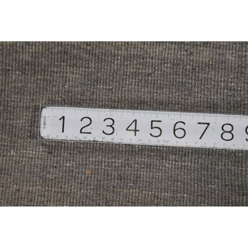 Modern Stripe Gabbeh Oriental Rug Hand-Knotted Wool Carpet - 2'8"x 4'0"