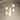 Julep 22-inch 9-light Brushed Gold Chandelier with Opal Glass Shades - L: 22.25" x W: 22.25" x H: 19.5" x M-H: 86.5"