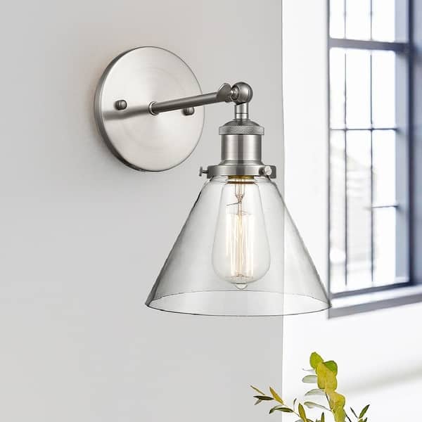 slide 2 of 11, Light Society Cruz Iron/Aluminum Sconce