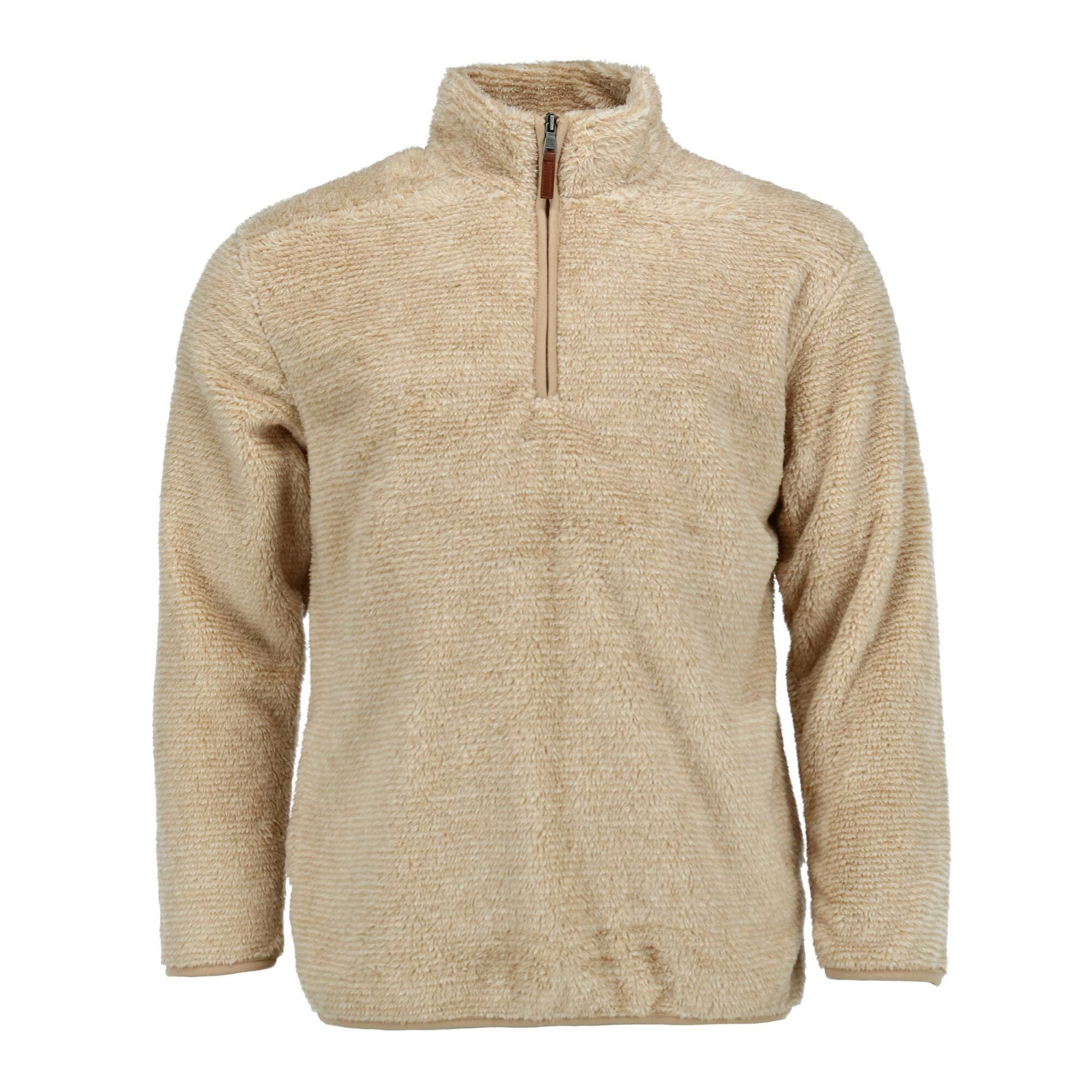 pullover quarter zip mens