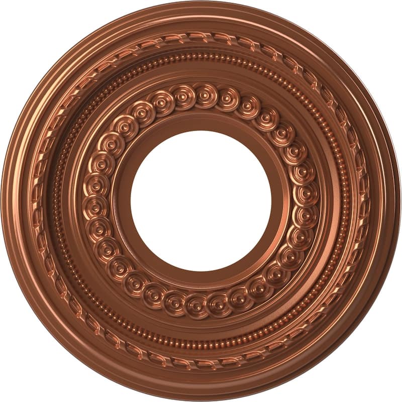 3 1/2" Inside Diameter - Cole Thermoformed PVC Ceiling Medallion