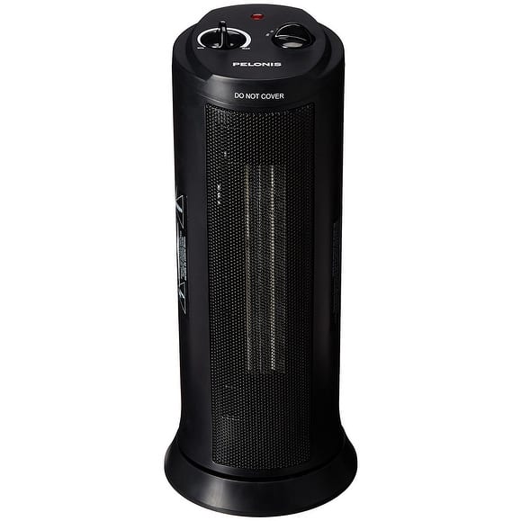Shop Pelonis Nt15 13l 1500 Watts Tower Ceramic Heater Black Overstock 16257869