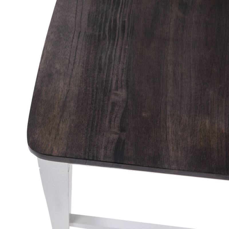 Modern Farmhouse Wooden Counter Stools