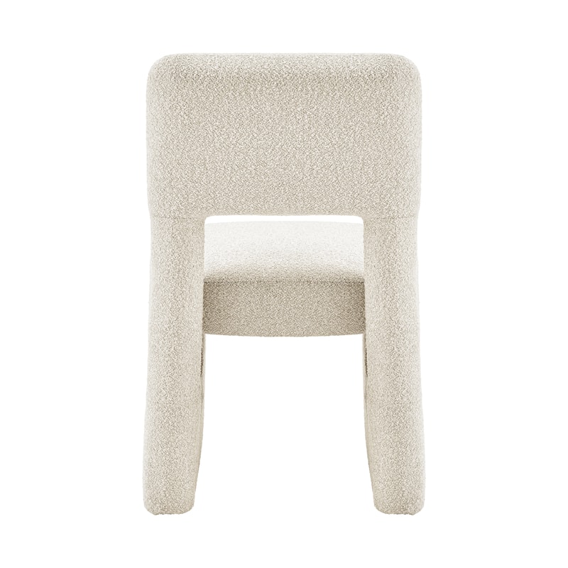 NPD Furniture Willa Boucle Dining Side Chair (Set of 2)