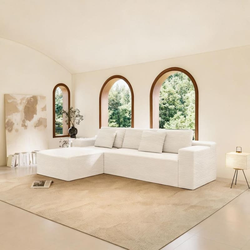 104.30" Modern Modular Sectional Sofa with Chaise for Living Room