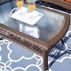 preview thumbnail 18 of 60, OVIOS 4-piece Water-Resistant Wicker Deep Seating Outdoor Sofa Set