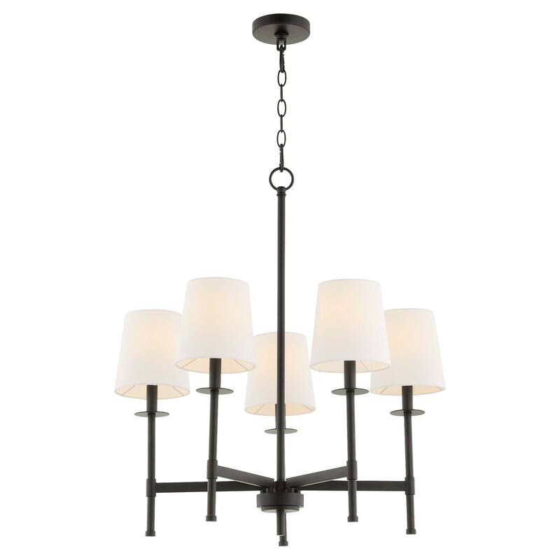 Quorum International 624-5 Belshaw 5 Light 26" Wide Chandelier