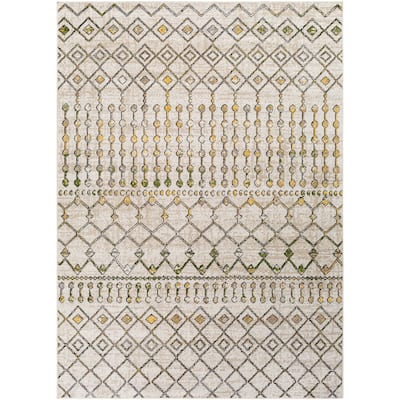 Livabliss Quince Bohemian Machine Washable Area Rug
