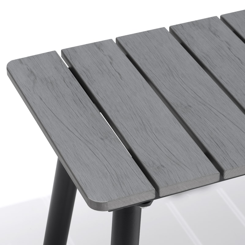 VredHom Outdoor Patio Aluminum Bench - N/A
