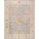 preview thumbnail 55 of 136, Pasargad Home Turkish Oushak Wool Area Rug 11' 6" X 14' 1" - L. Blue